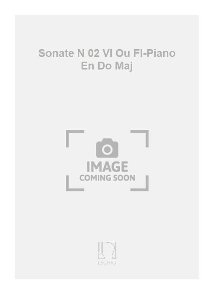 Sonate N 02 Vl Ou Fl-Piano En Do Maj
